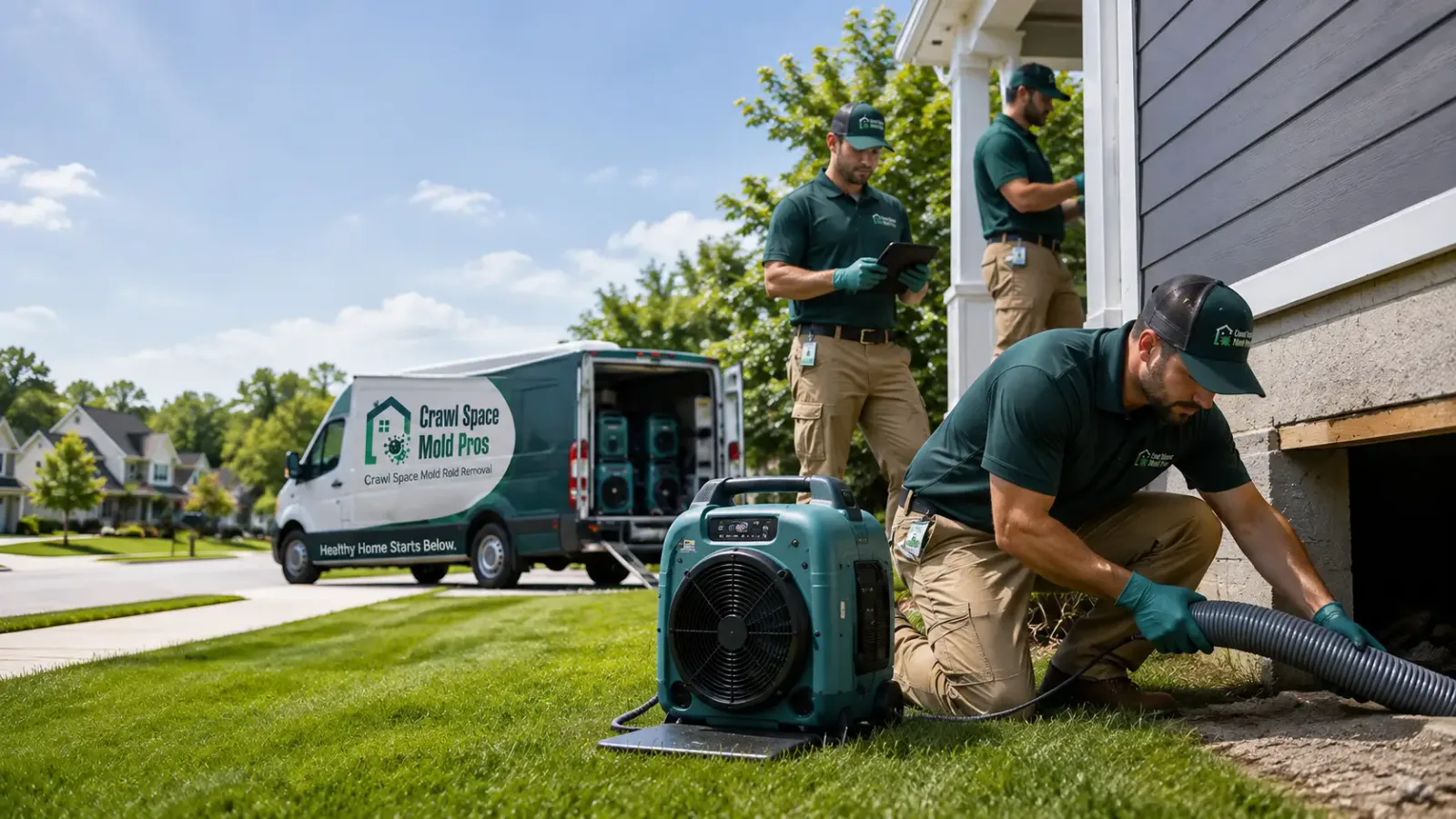 Crawl Space Mold Removal in River Grove, IL